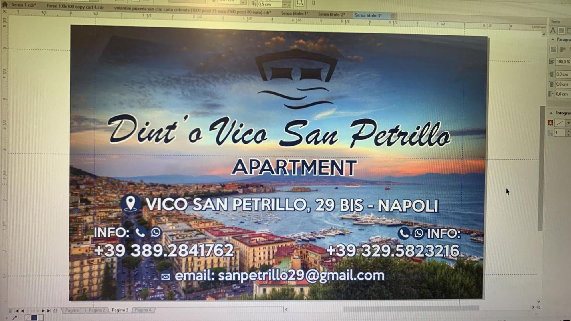 Dint ' O Vico San Petrillo Appartement Napels Buitenkant foto